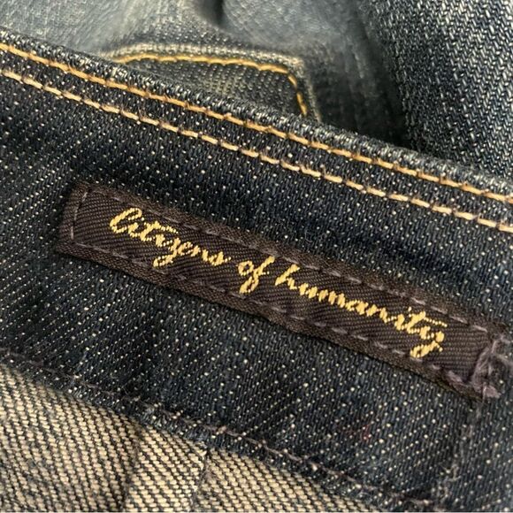 Citizens of Humanity Faye #003 Stretch Low Waist Full Leg Jeans Size 28 - Picture 9 of 10